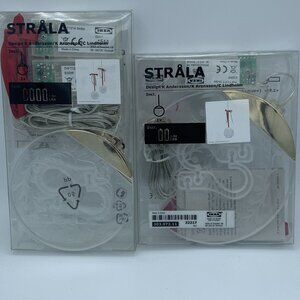 IKEA STRÅLA LED Pendant Lamp Kit - Set of 2 (Sealed)